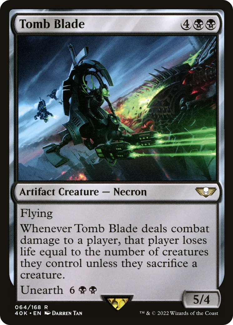 Tomb Blade — Warhammer 40,000 Commander — Magic: The Gathering