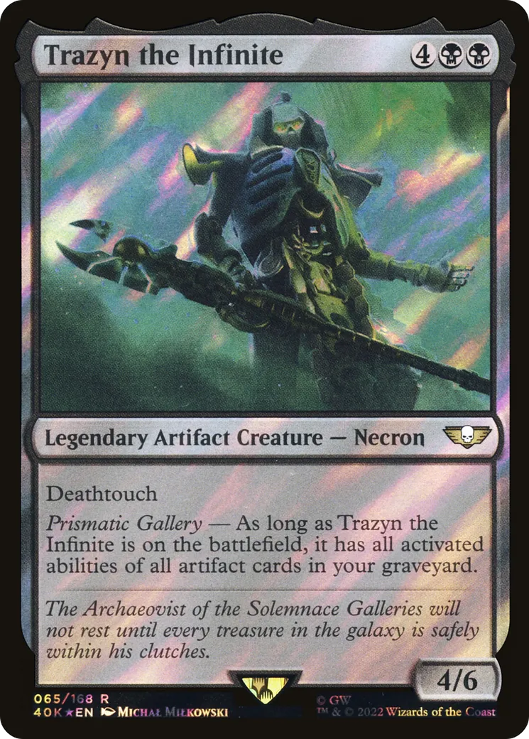 Trazyn the Infinite — Warhammer 40,000 Commander — Magic: The Gathering