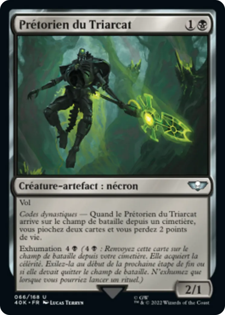 Prétorien du Triarcat — Warhammer 40,000 Commander — Magic: The Gathering