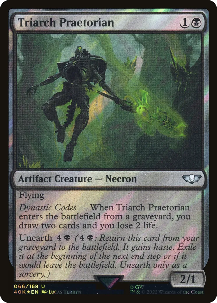 Triarch Praetorian — Warhammer 40,000 Commander — Magic: The Gathering
