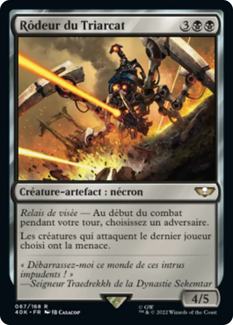 Rôdeur du Triarcat — Warhammer 40,000 Commander — Magic: The Gathering