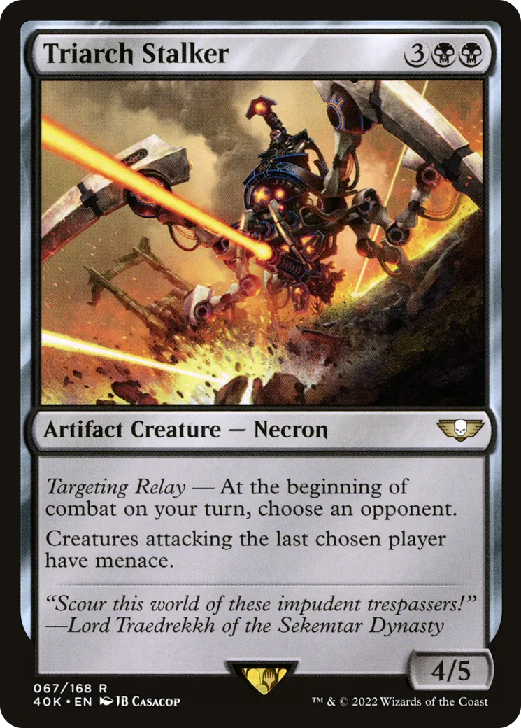 Triarch Stalker — Warhammer 40,000 Commander — Magic: The Gathering