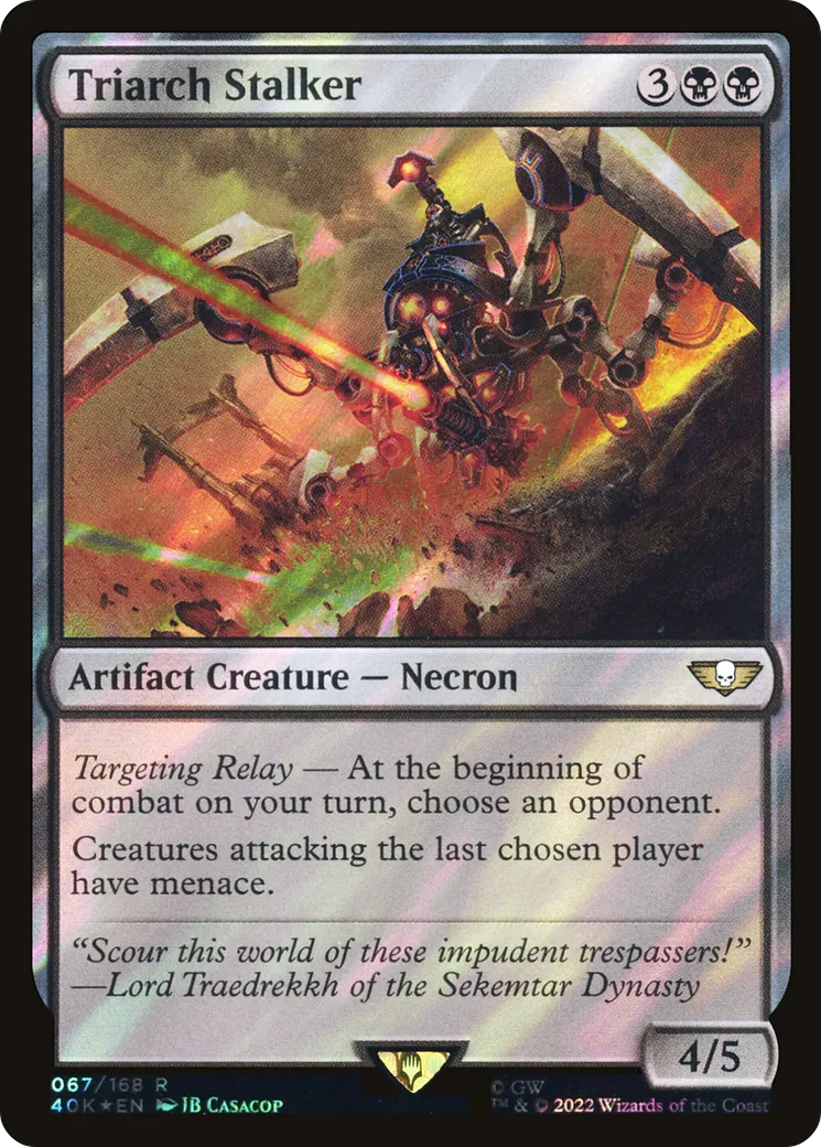 Triarch Stalker — Warhammer 40,000 Commander — Magic: The Gathering