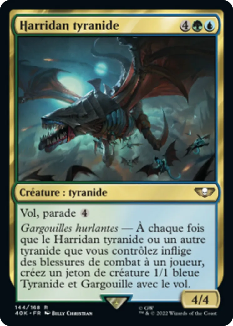 Harridan tyranide — Warhammer 40,000 Commander — Magic: The Gathering