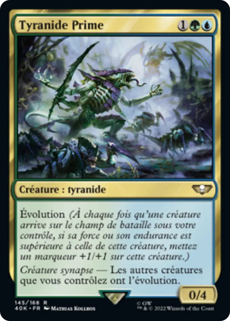 Tyranide Prime — Warhammer 40,000 Commander — Magic: The Gathering