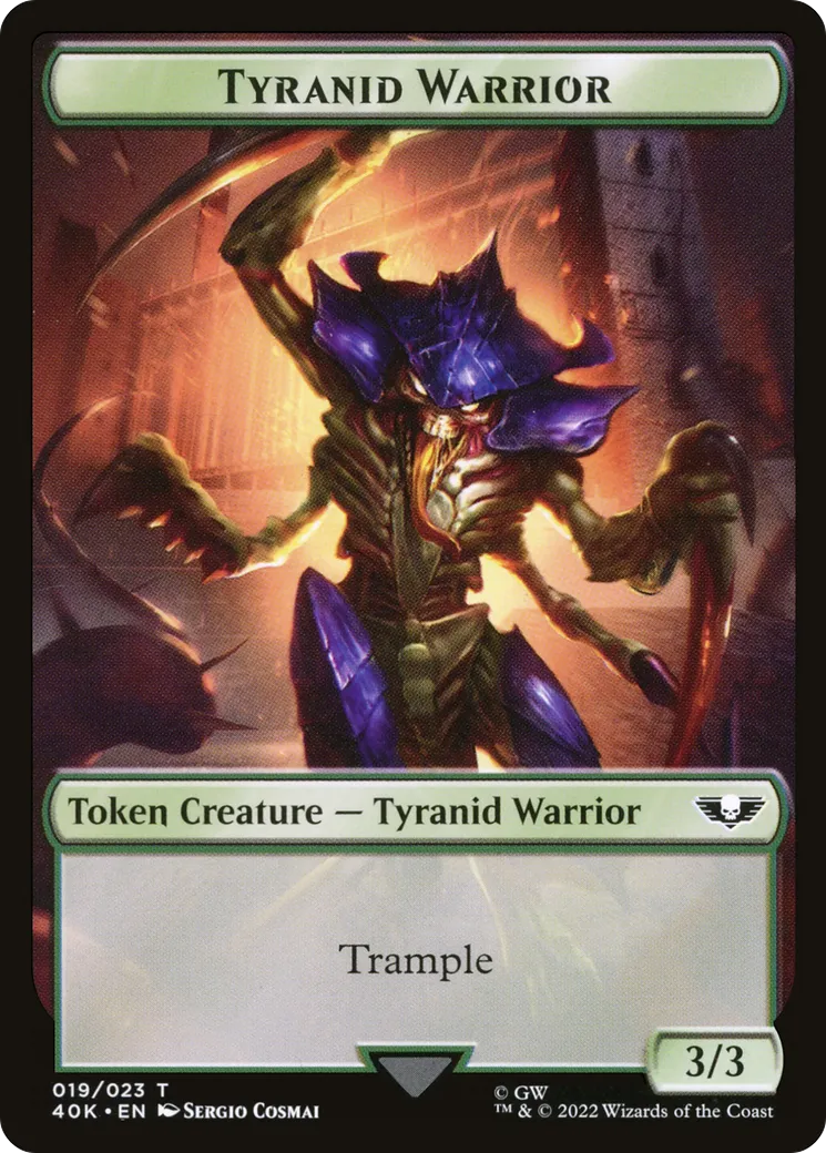 Tyranid Warrior — Warhammer 40,000 Commander — Magic: The Gathering