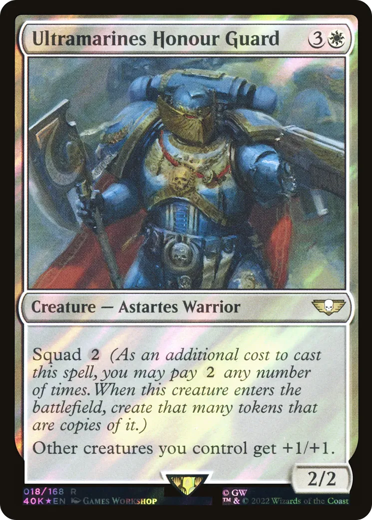 Ultramarines Honour Guard — Warhammer 40,000 Commander — Magic: The Gathering