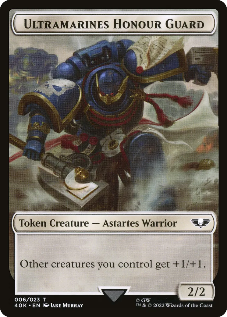 Ultramarines Honour Guard — Warhammer 40,000 Commander — Magic: The Gathering