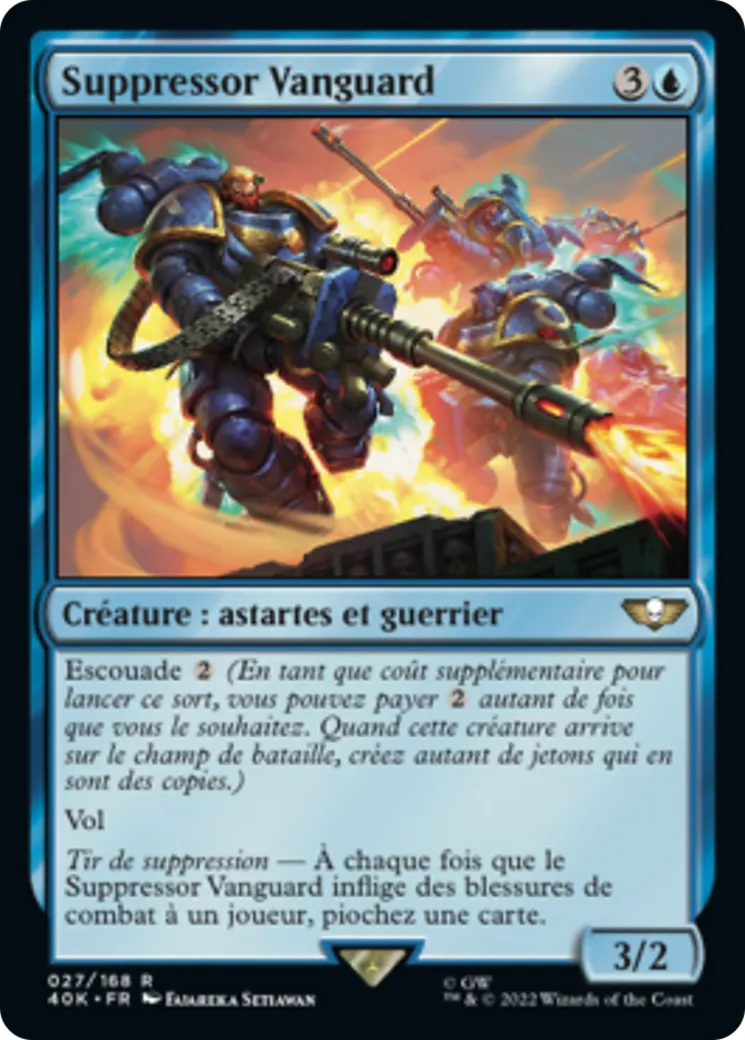 Suppressor Vanguard — Warhammer 40,000 Commander — Magic: The Gathering