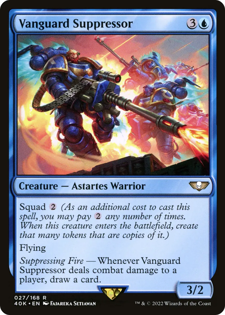Vanguard Suppressor — Warhammer 40,000 Commander — Magic: The Gathering
