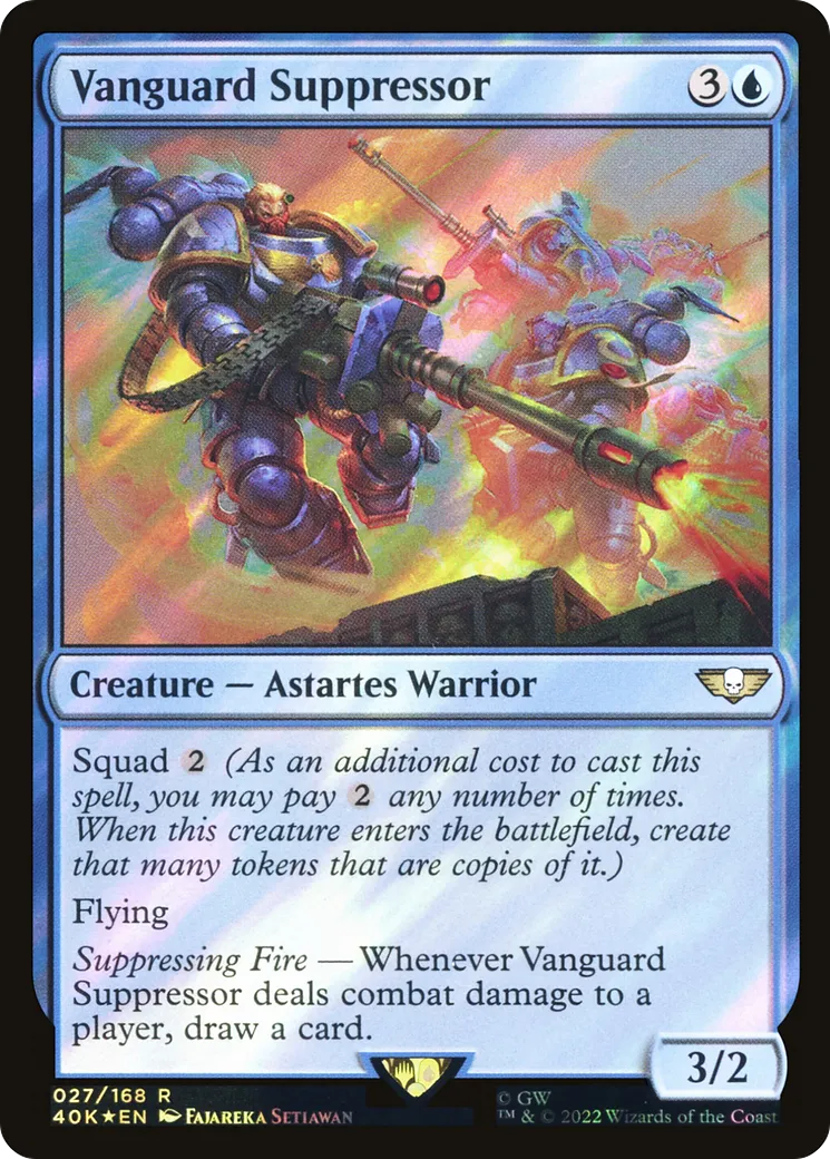 Vanguard Suppressor — Warhammer 40,000 Commander — Magic: The Gathering