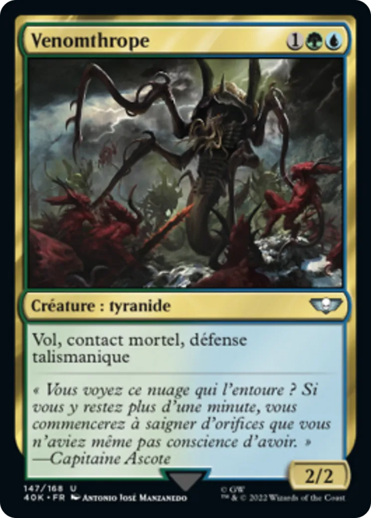 Venomthrope — Warhammer 40,000 Commander — Magic: The Gathering