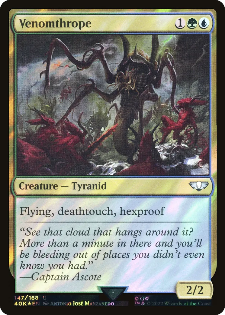 Venomthrope — Warhammer 40,000 Commander — Magic: The Gathering