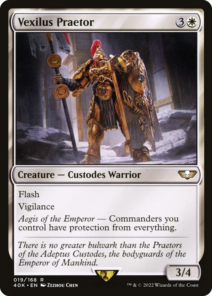 Vexilus Praetor — Warhammer 40,000 Commander — Magic: The Gathering