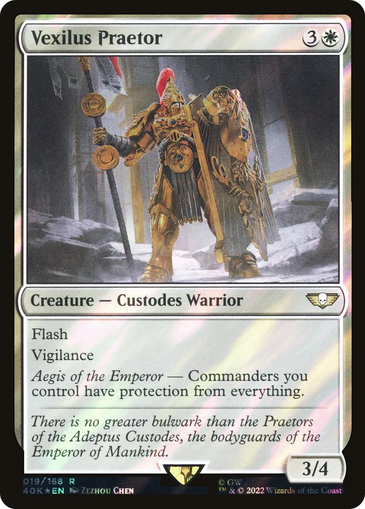 Vexilus Praetor — Warhammer 40,000 Commander — Magic: The Gathering