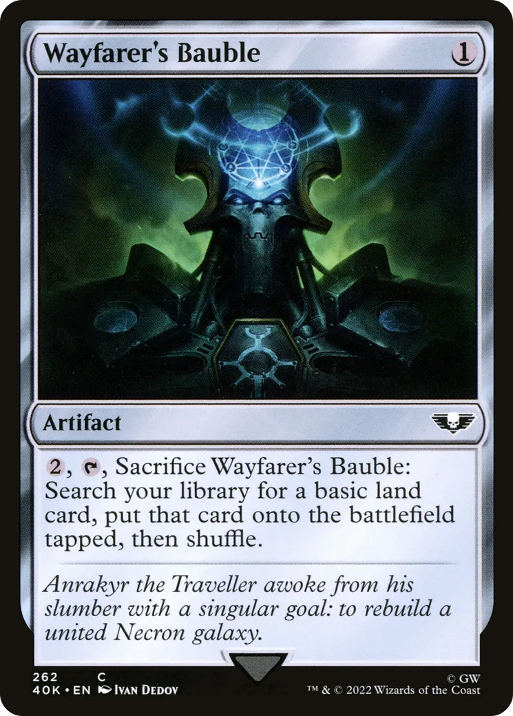 Babiole du voyageur — Warhammer 40,000 Commander — Magic: The Gathering