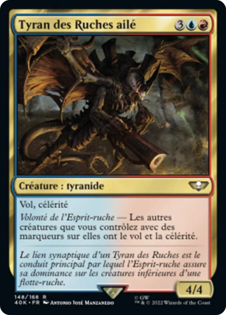 Tyran des Ruches ailé — Warhammer 40,000 Commander — Magic: The Gathering
