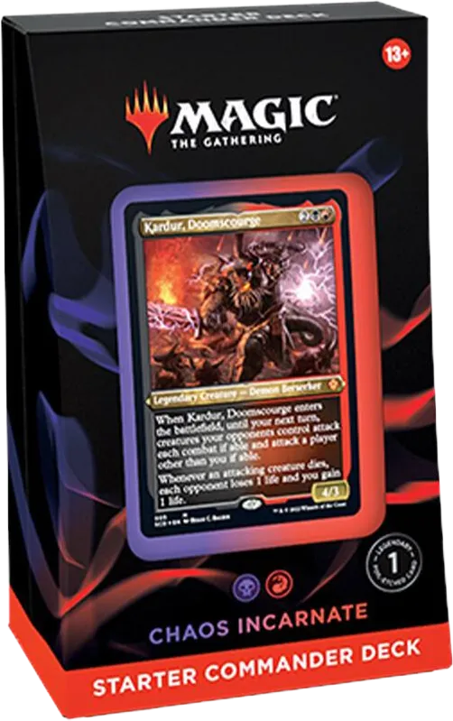 Deck d'initiation Commander – Chaos Incarnate from Starter Commander Decks - Magic: The Gathering