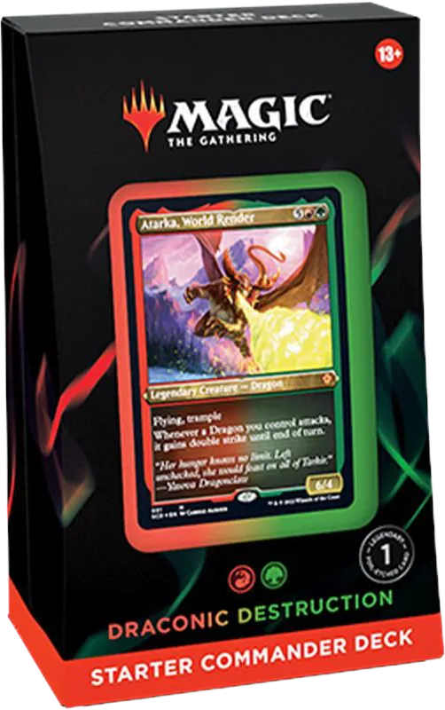 Starter Commander Deck Draconic Destruction — Starter Commander Decks — Magic: The Gathering