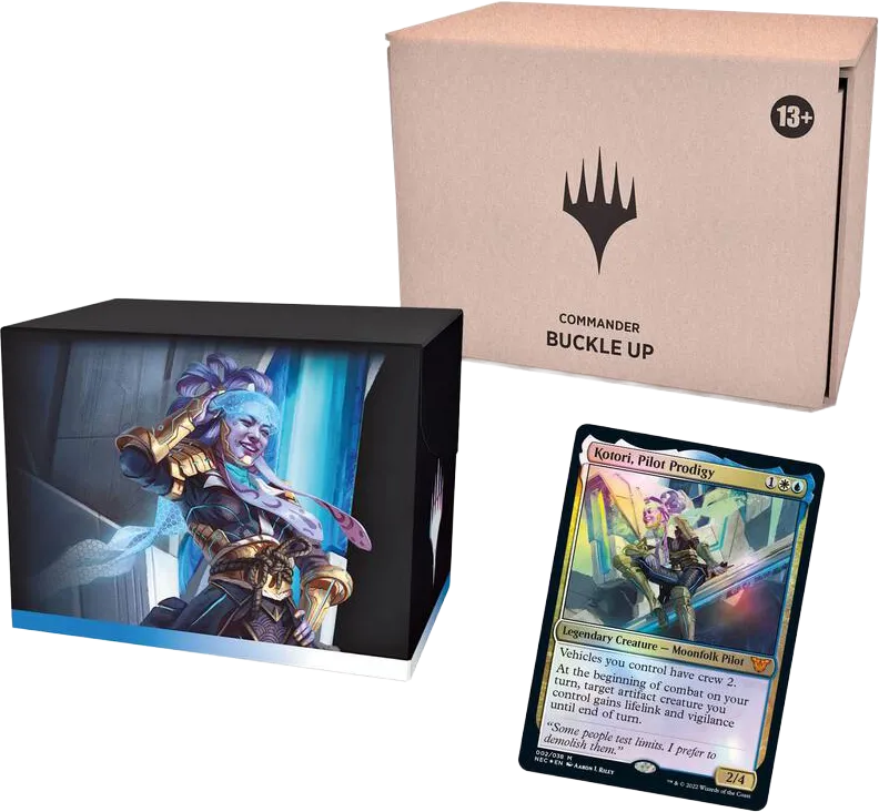 Deck Commander Kamigawa : La Dynastie Néon – Buckle Up (Minimal Packaging) — Neon Dynasty Commander — Magic: The Gathering