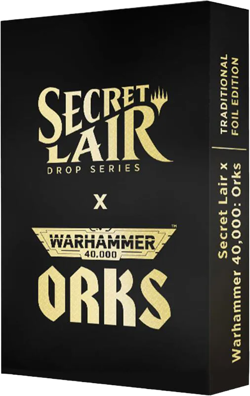 Secret Lair Drop Secret Lair x Warhammer 40000 Orks Foil — Secret Lair Drop — Magic: The Gathering