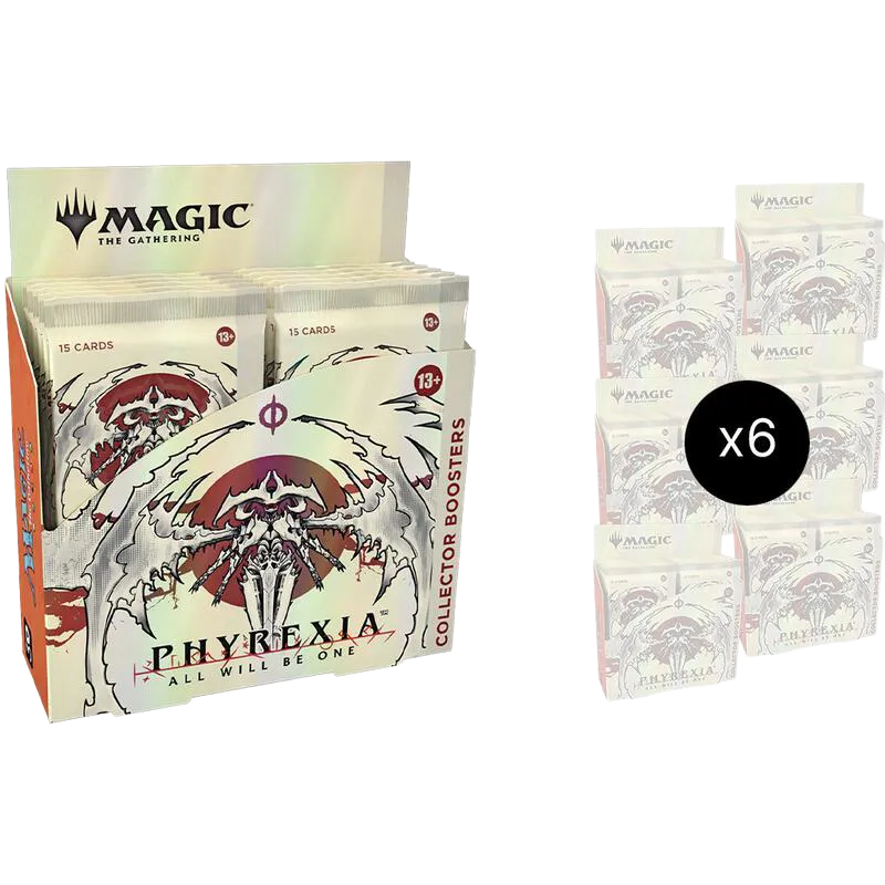 Case de displays Collector Tous Phyrexians — Phyrexia: All Will Be One — Magic: The Gathering