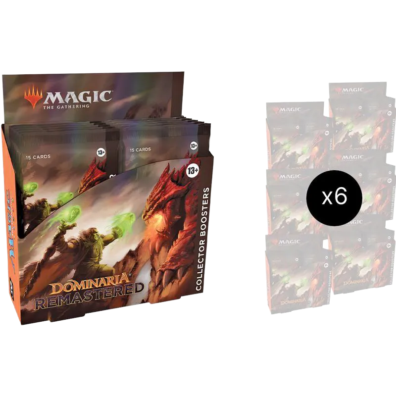 Case de displays Collector Dominaria Remastered — Dominaria Remastered — Magic: The Gathering