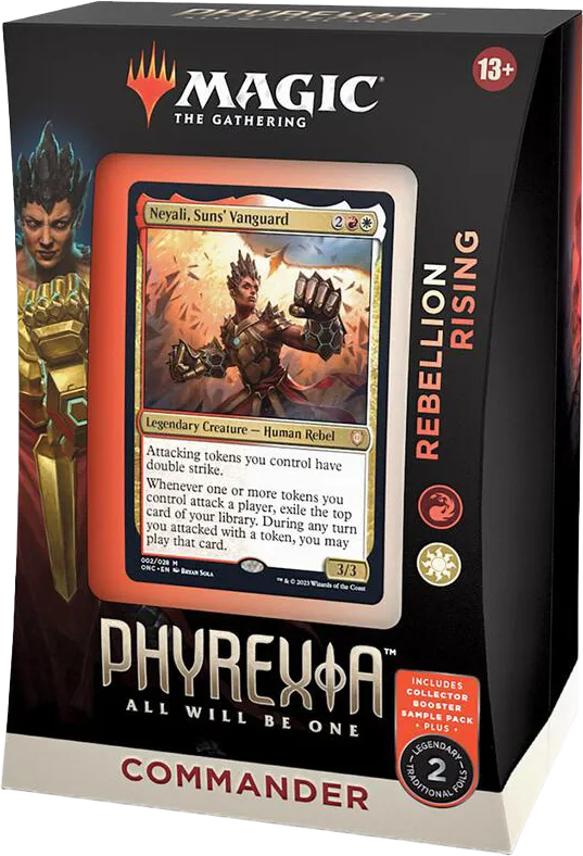 Phyrexia All Will Be One Commander Deck Rebellion Rising — Phyrexia: All Will Be One Commander — Magic: The Gathering