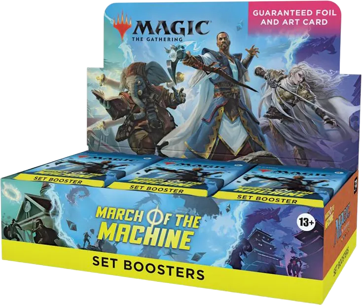 March of the Machine Set Booster Box — March of the Machine — Magic: The Gathering
