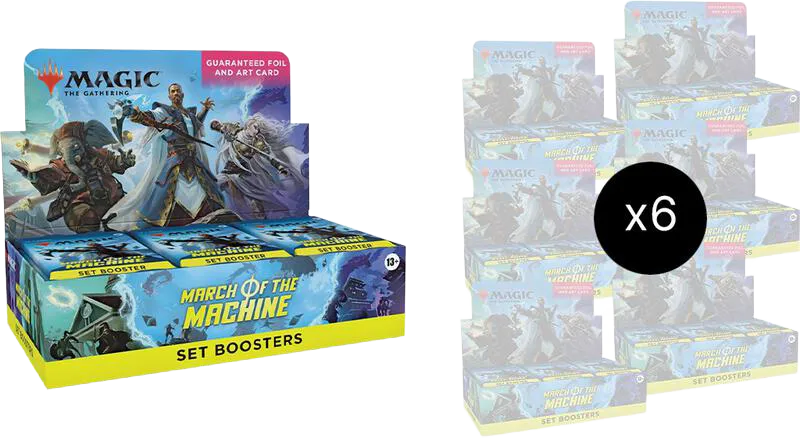 Case de displays de boosters d'extension L'invasion des machines — March of the Machine — Magic: The Gathering