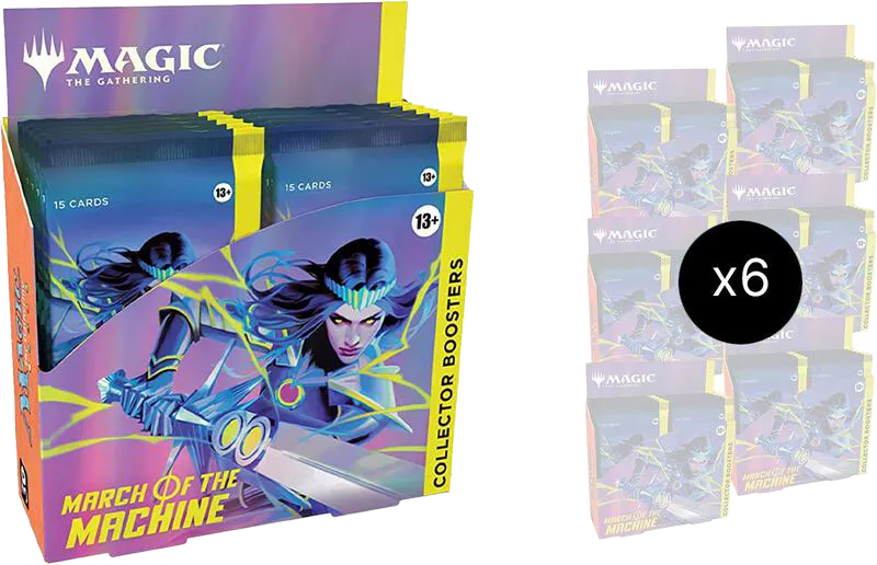 Case de displays Collector L'invasion des machines — March of the Machine — Magic: The Gathering