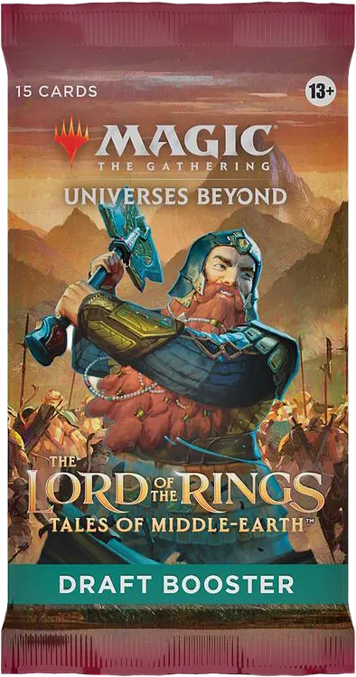 The Lord of the Rings Tales of Middle earth Draft Booster Pack — The Lord of the Rings: Tales of Middle-earth — Magic: The Gathering