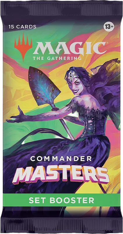Commander Masters Set Booster Pack — Commander Masters — Magic: The Gathering