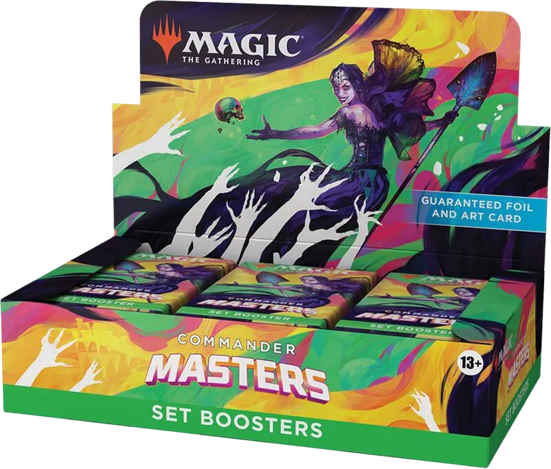 Commander Masters Set Booster Box — Commander Masters — Magic: The Gathering