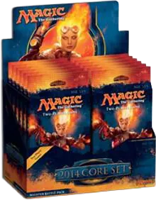 2014 Core Set Booster Battle Pack Display — Magic 2014 — Magic: The Gathering