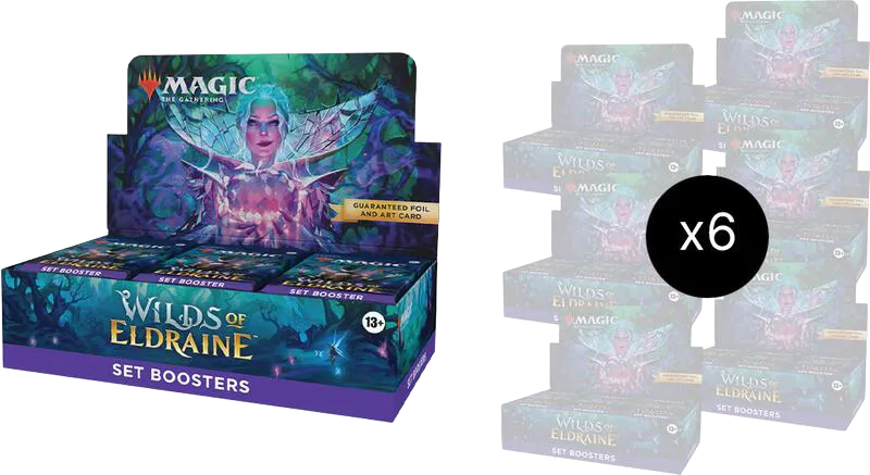 Wilds of Eldraine Set Booster Box Case — Wilds of Eldraine — Magic: The Gathering