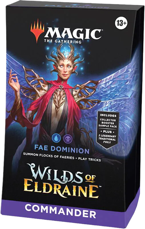 Wilds of Eldraine Commander Deck Fae Dominion — Wilds of Eldraine Commander — Magic: The Gathering
