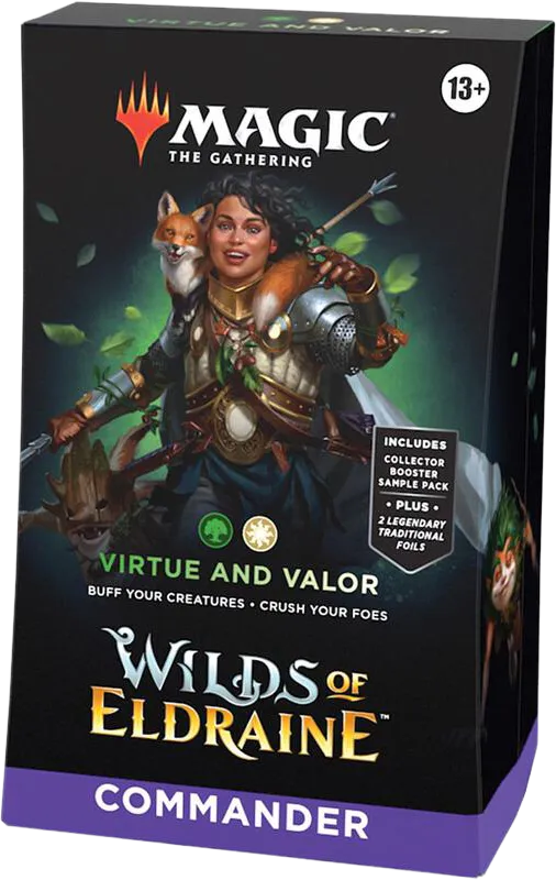 Wilds of Eldraine Commander Deck Virtue and Valor — Wilds of Eldraine Commander — Magic: The Gathering