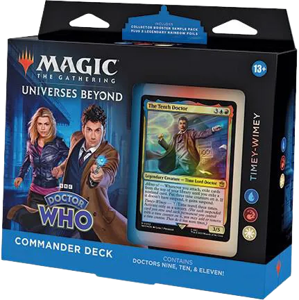 Deck Commander Doctor Who Timey-Wimey — Doctor Who — Magic: The Gathering