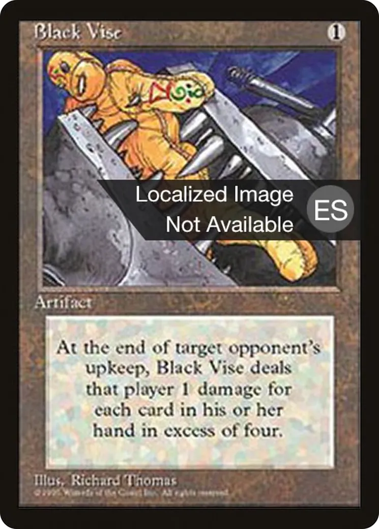 Etau de supplice — Fourth Edition Foreign Black Border — Magic: The Gathering