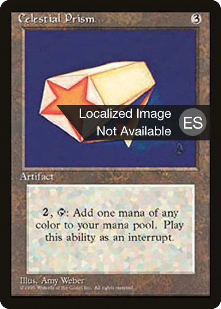Celestial Prism — Fourth Edition Foreign Black Border — Magic: The Gathering