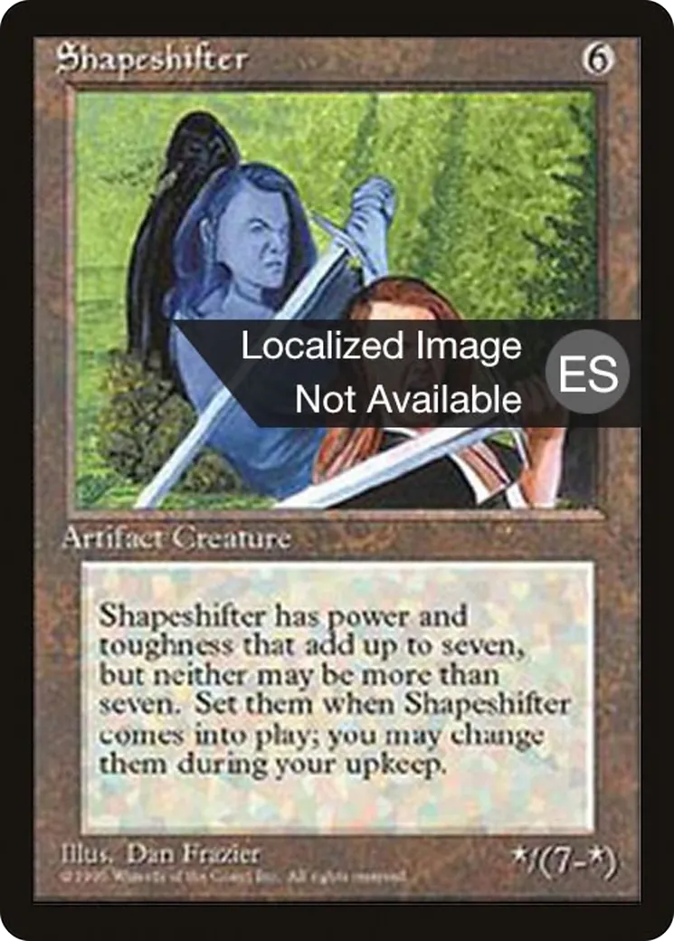 Shapeshifter — Fourth Edition Foreign Black Border — Magic: The Gathering