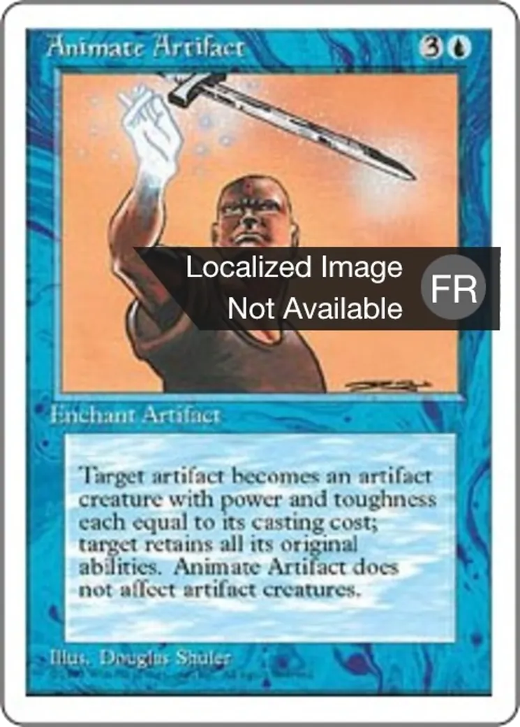 Animation d'artefact — Fourth Edition — Magic: The Gathering