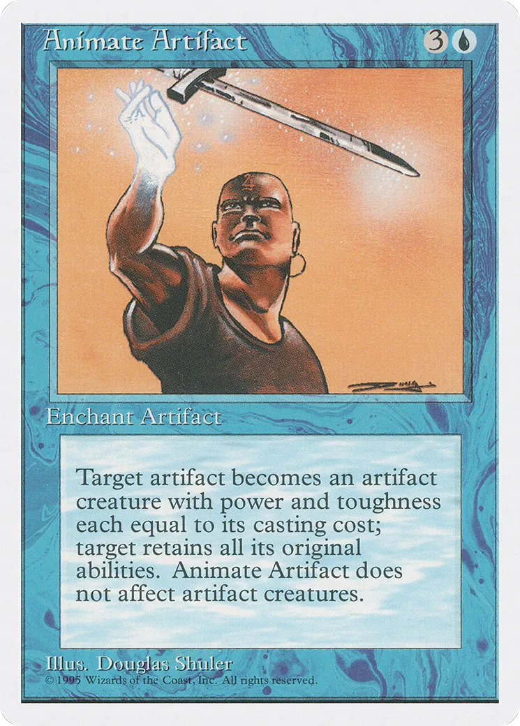 Animation d'artefact — Fourth Edition — Magic: The Gathering