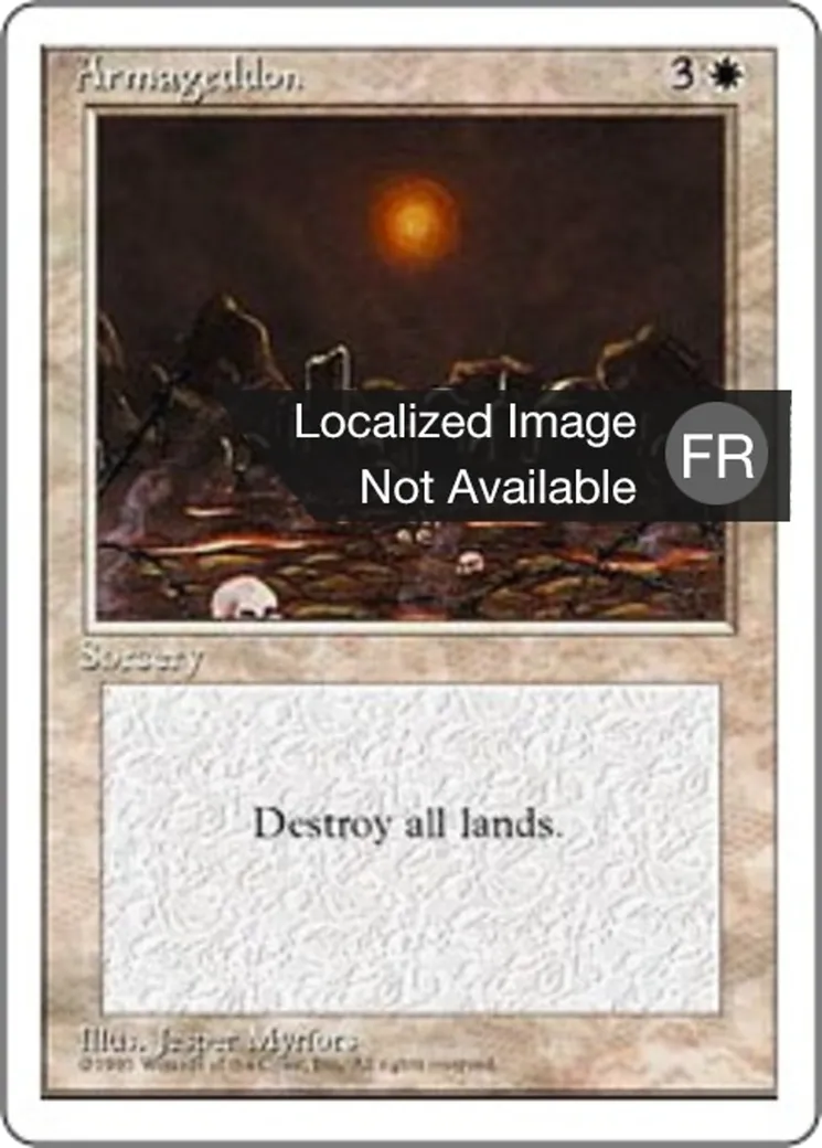Armaguedon — Fourth Edition — Magic: The Gathering