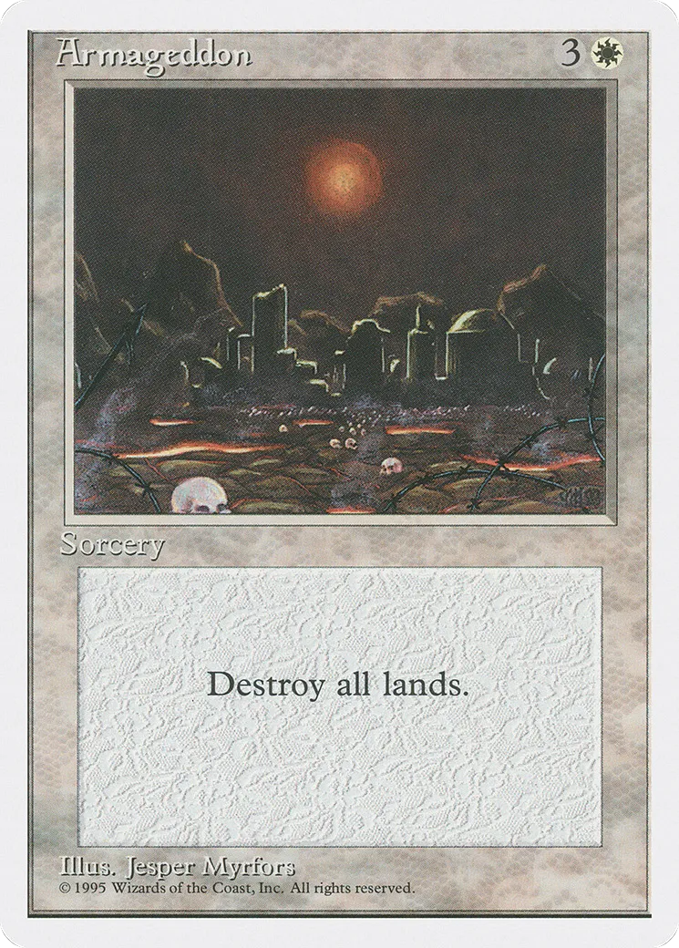 Armageddon — Fourth Edition — Magic: The Gathering