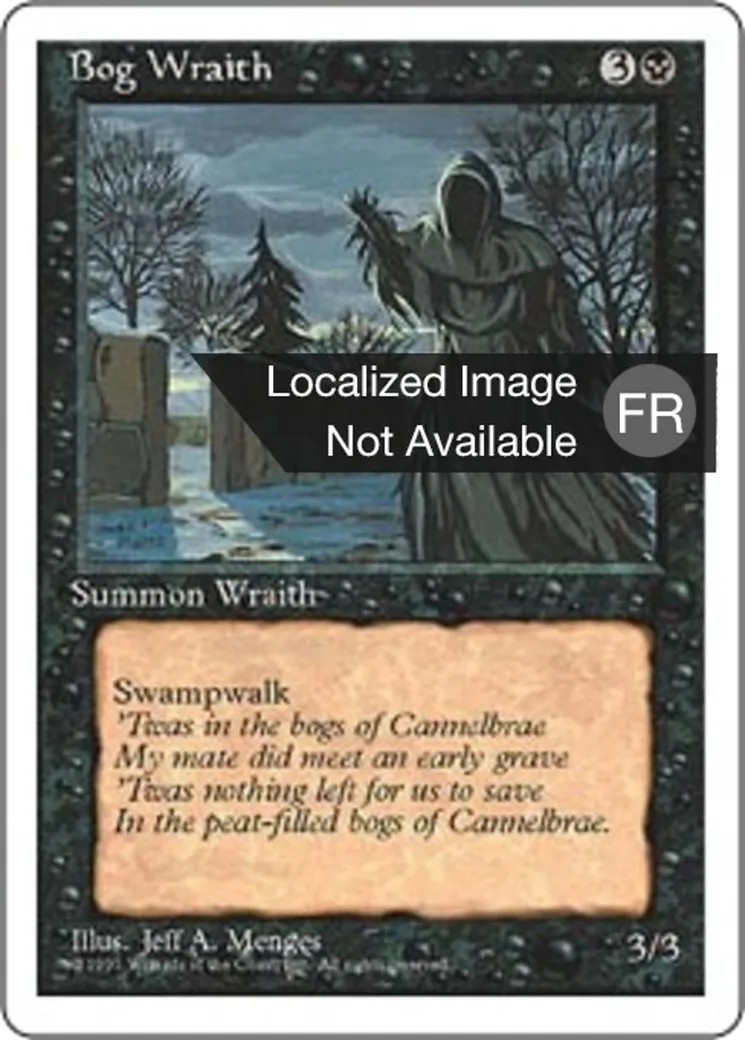 Apparition des marécages — Fourth Edition — Magic: The Gathering