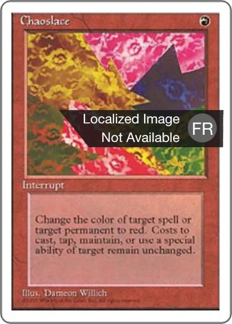 Voile de chaos — Fourth Edition — Magic: The Gathering