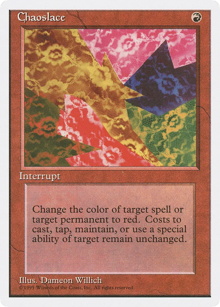 Chaoslace — Fourth Edition — Magic: The Gathering