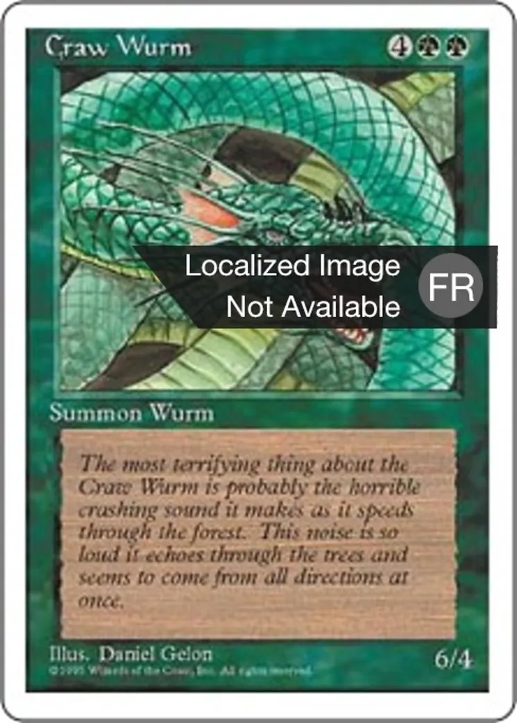 Guivre vorace — Fourth Edition — Magic: The Gathering